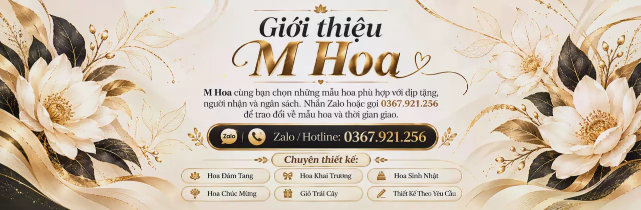 Ảnh bìa Shop hoa tươi Đại Lộc Quảng Nam - Để lời nhắn thêm dịu dàng